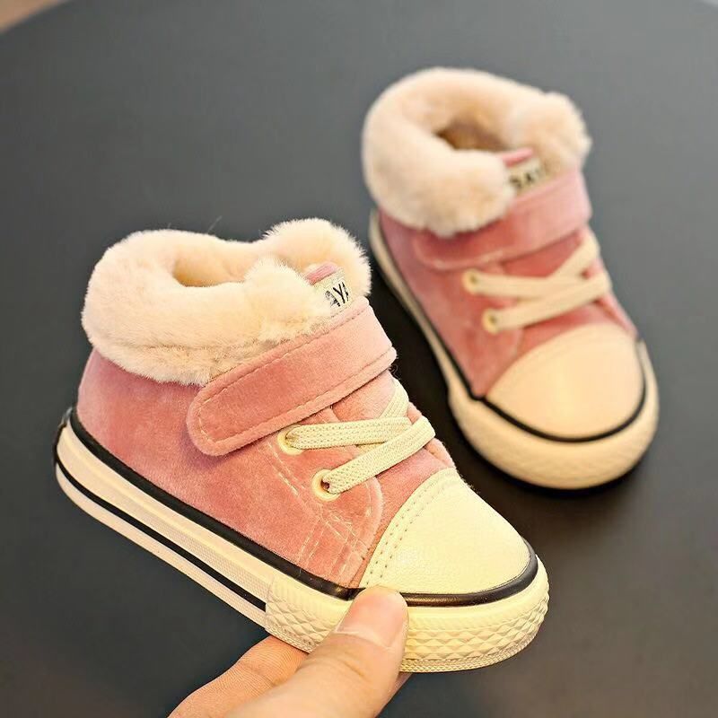 Liam Baby Jongens Warm Boot - Blauw