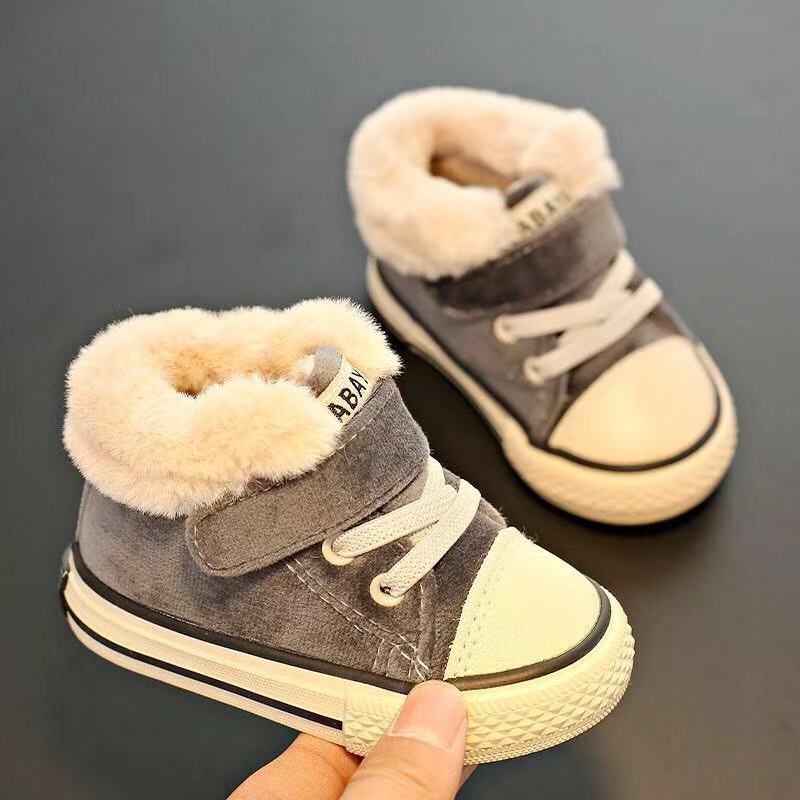 Liam Baby Jongens Warm Boot - Blauw