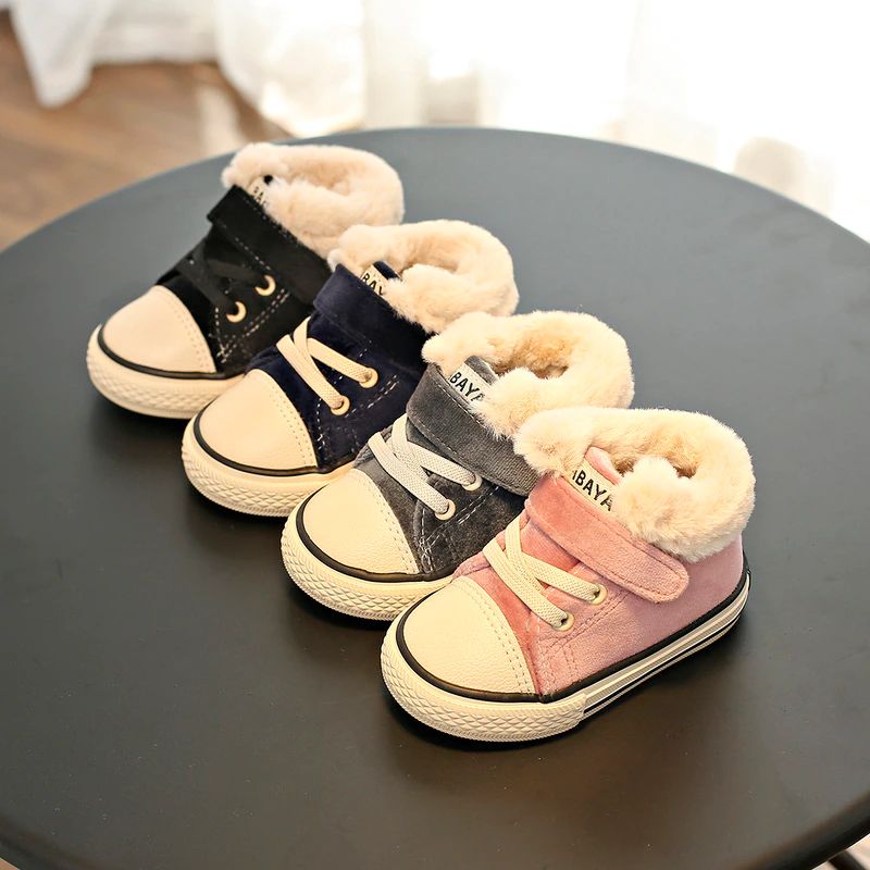 Liam Baby Jongens Warm Boot - Blauw