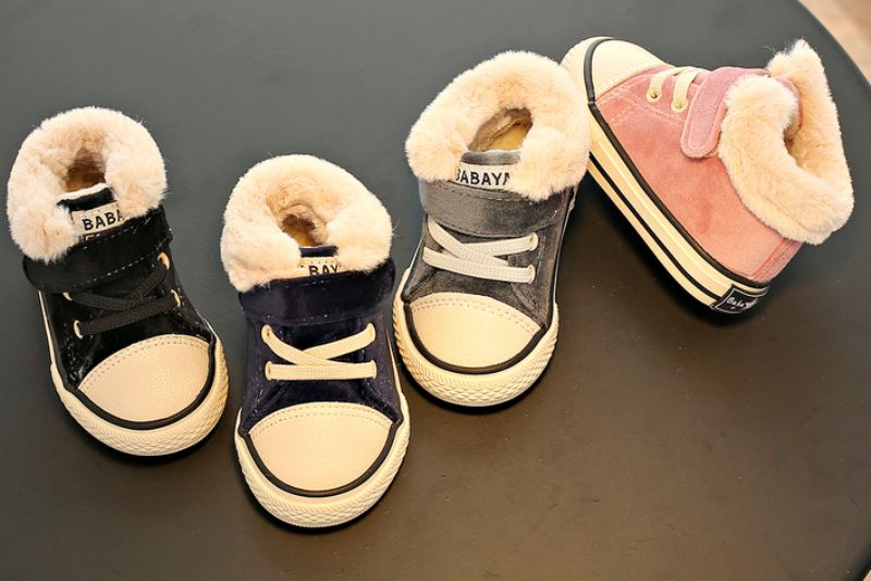 Liam Baby Jongens Warm Boot - Blauw