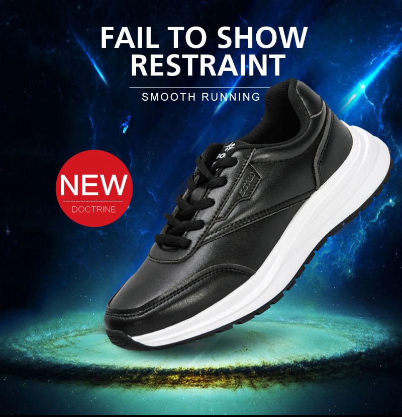 Liam Heren Casual Sneakers - Zwart