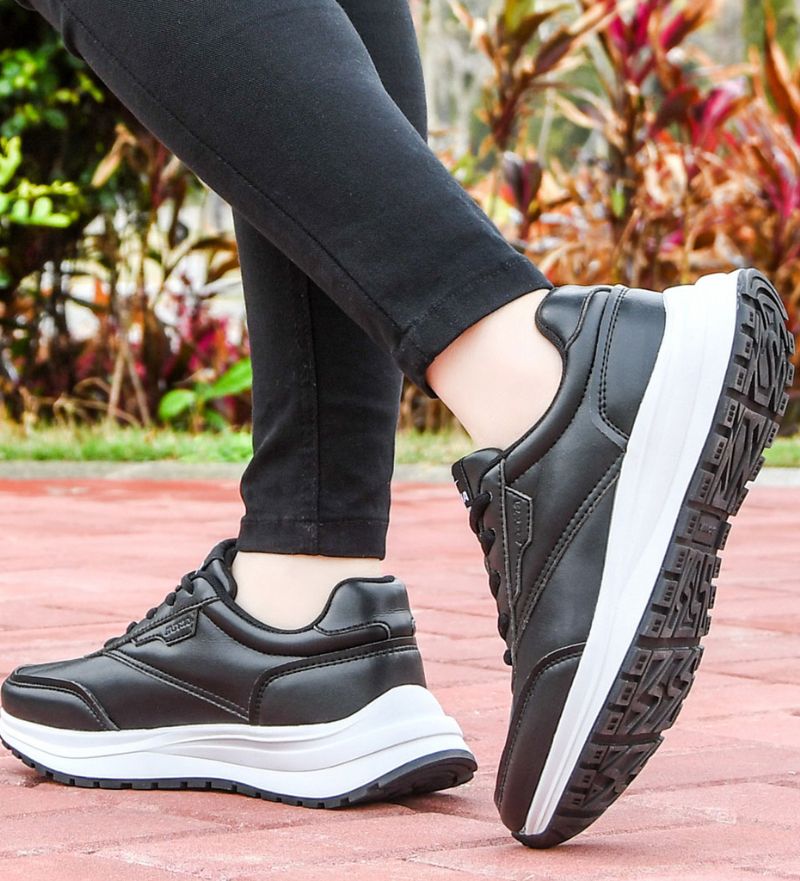 Liam Heren Casual Sneakers - Zwart