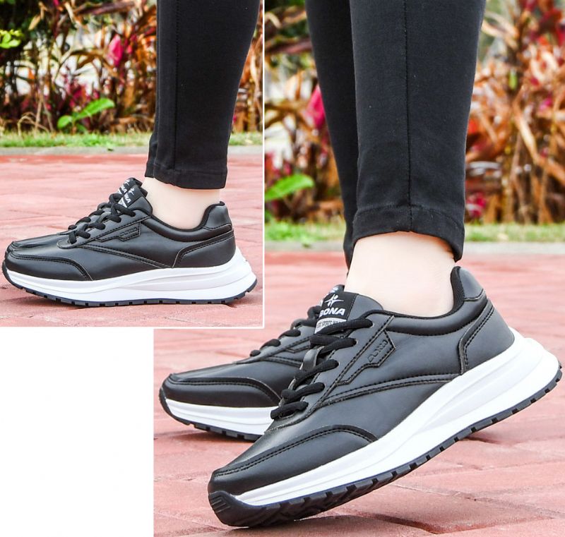 Liam Heren Casual Sneakers - Zwart