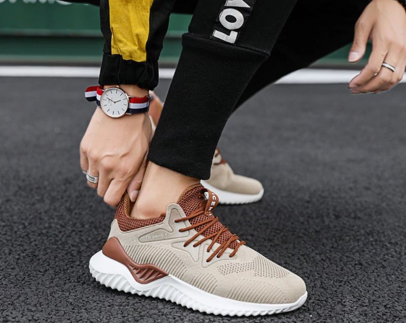 Liam Heren Hardloopschoenen - Khaki
