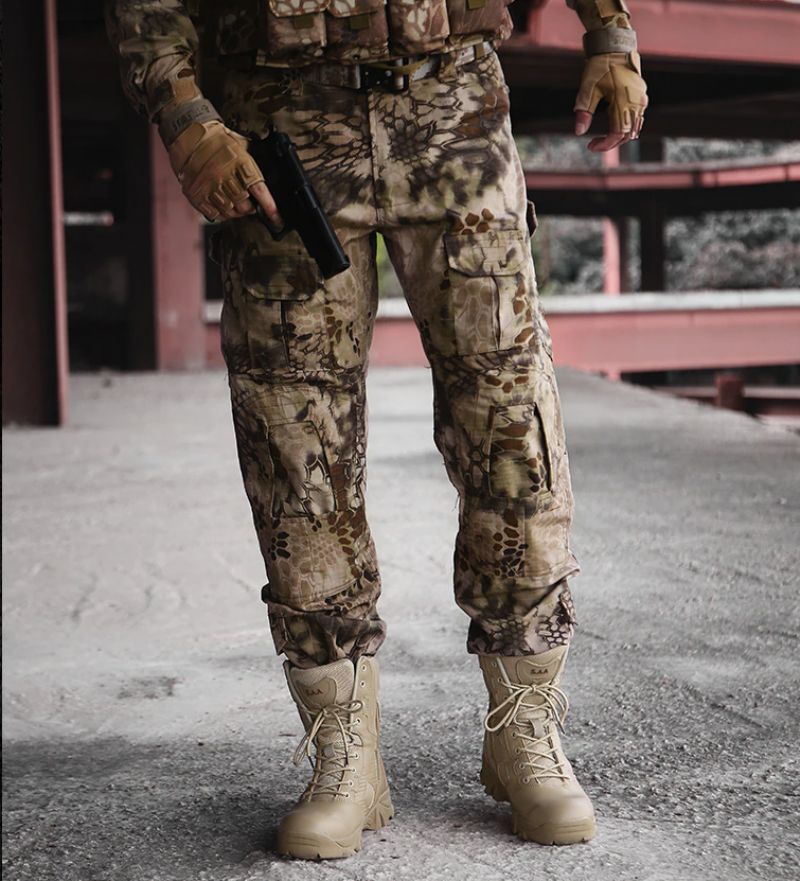 Liam Heren Tactical Boots - Beige