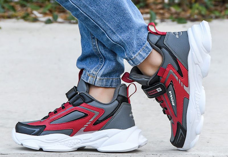 Liam Jongens Hardloopschoenen - Grijs
