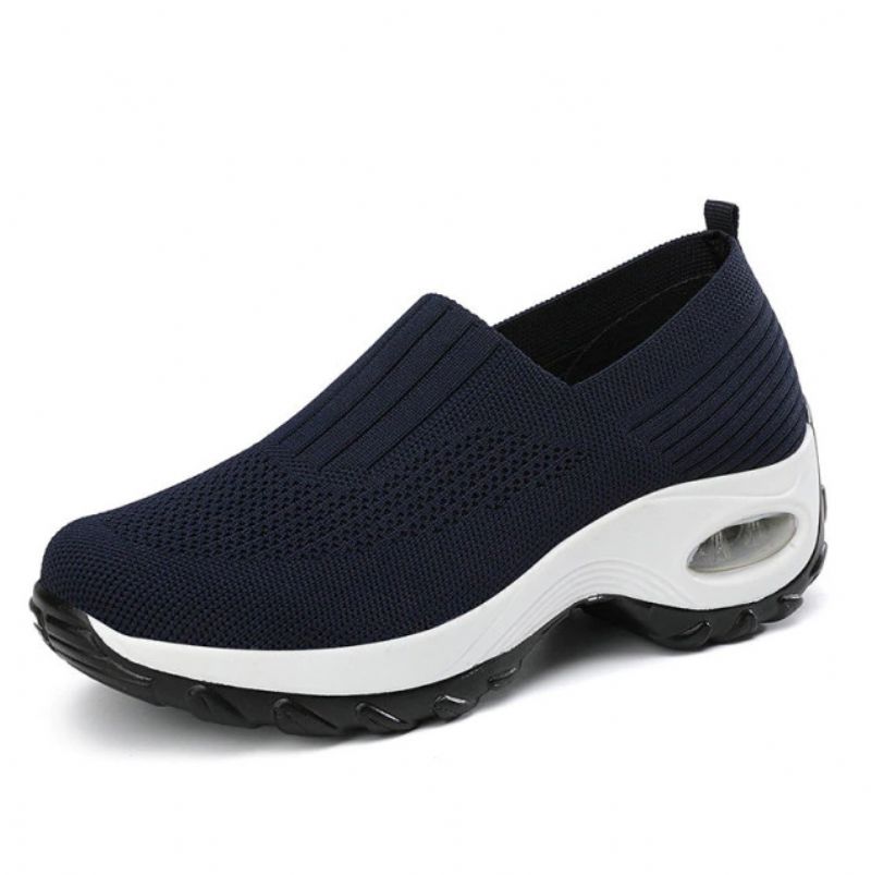 Lian Dames Platform Sneakers - Roos Rood