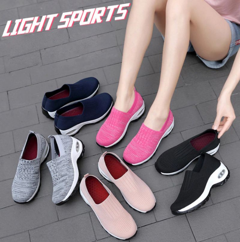 Lian Dames Platform Zwarte Sneakers - Zwart