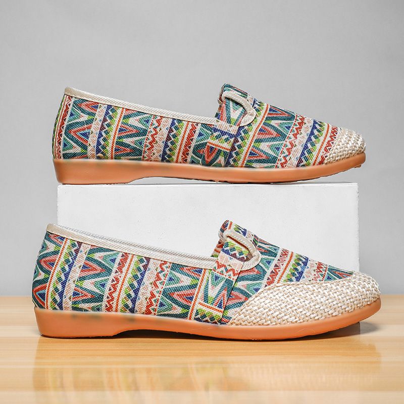 Libia Dames Casual Instappers - Blauw