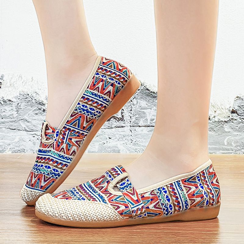 Libia Dames Casual Instappers - Blauw