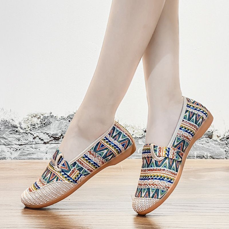 Libia Dames Casual Instappers - Blauw