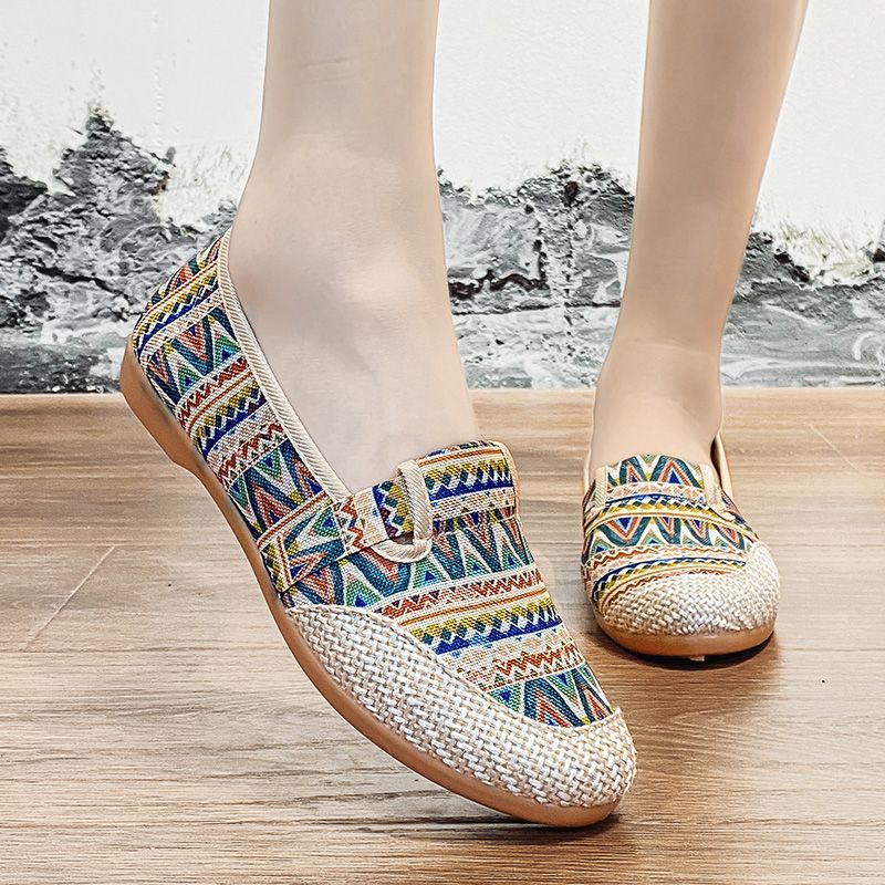 Libia Dames Casual Instappers - Blauw