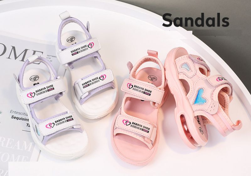 Lidia Meisjes Beach Sandaal - Paars
