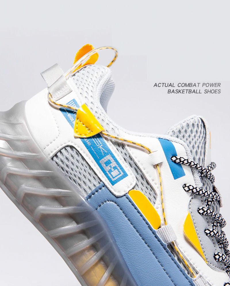 Lie Heren Basketbalschoenen - Wit