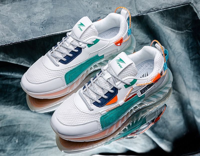 Lie Heren Basketbalschoenen - Wit