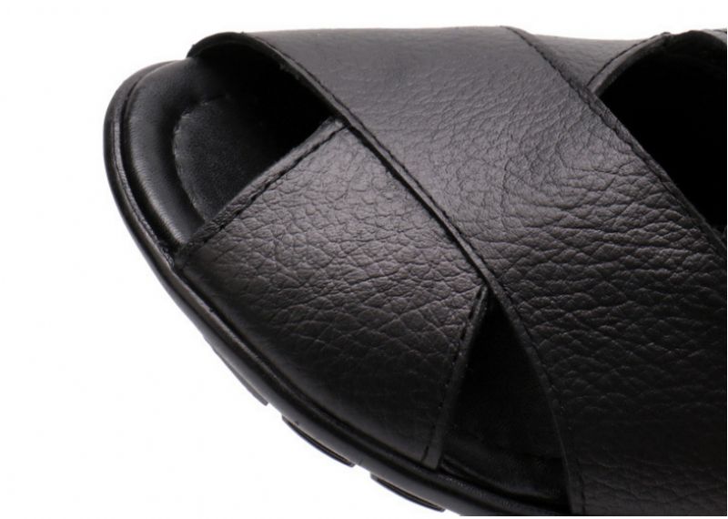 Lilia Dames Wedge Sandaal - Zwart