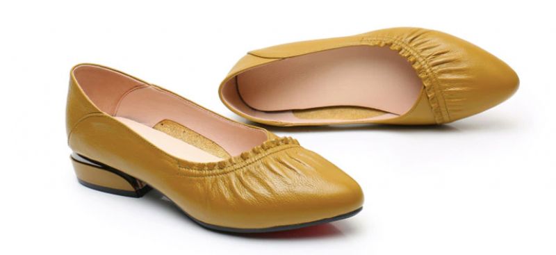 Lilian Dames Pumps - Geel