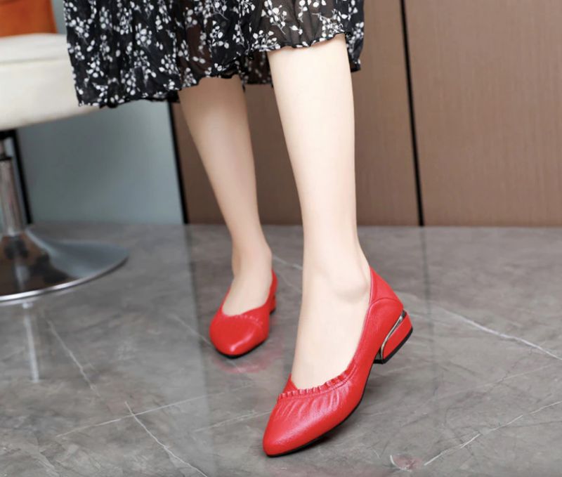 Lilian Dames Pumps - Geel
