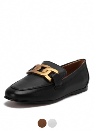 Lina Dames Casual Leren Loafer Schoenen