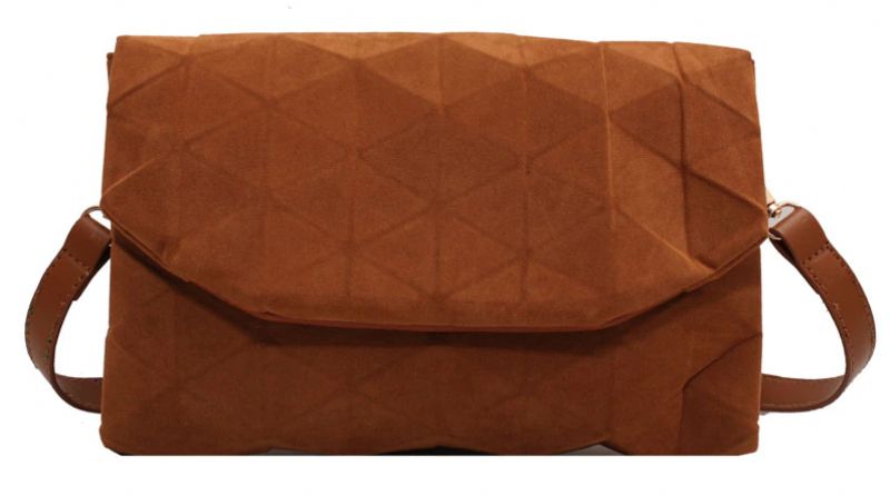 Lina Dames Designer Schouder Crossbody Handtas - Bruin