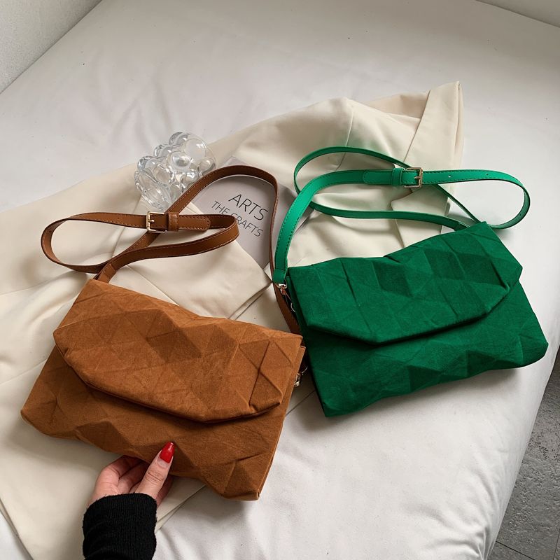 Lina Dames Designer Schouder Crossbody Handtas - Bruin