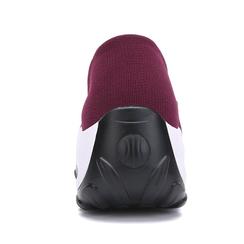 Lina Dames Sneaker - Wijnrood