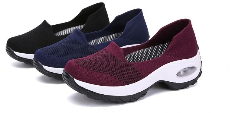 Lina Dames Sneaker - Wijnrood