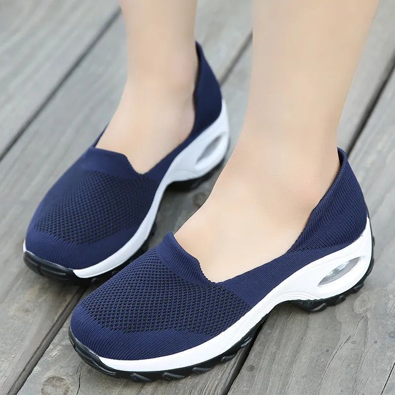Lina Dames Sneaker - Wijnrood