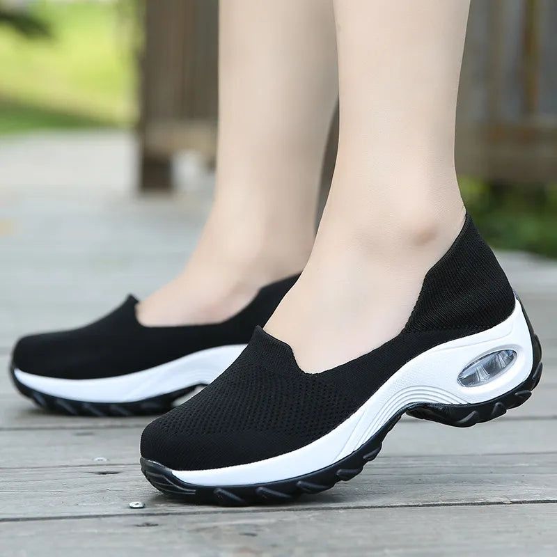 Lina Dames Sneaker - Wijnrood