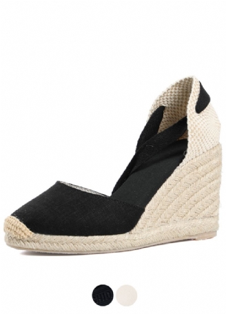 Lina Dames Wedges Vetersandalen