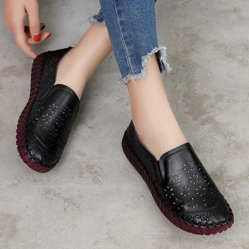 Linares Dames Loafer Schoenen - Zwart
