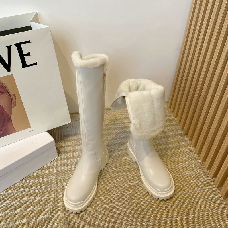 Linda Dames Sneeuwlaarzen - Beige