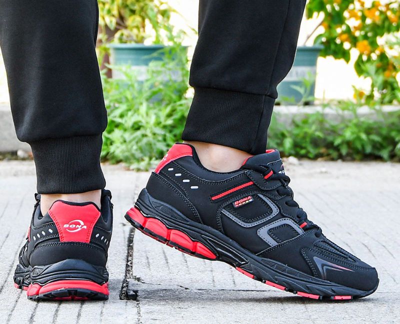 Linjar Hardloopschoenen Voor Heren - Zwart