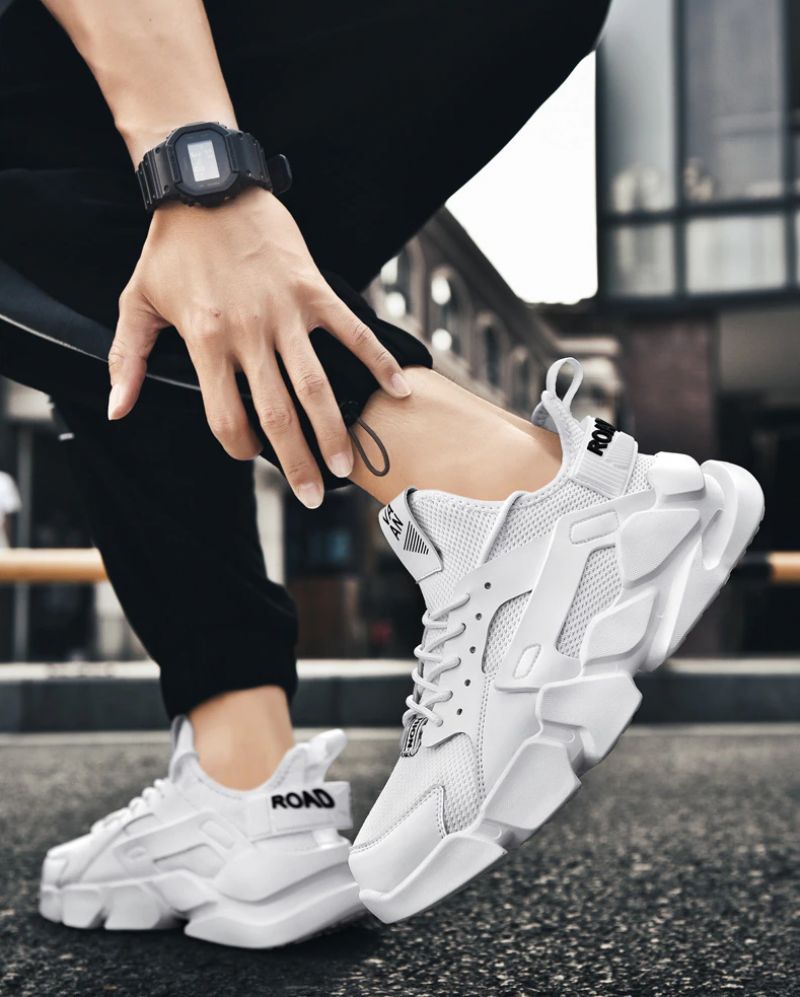 Link Heren Zomer Sneakers - Zwart