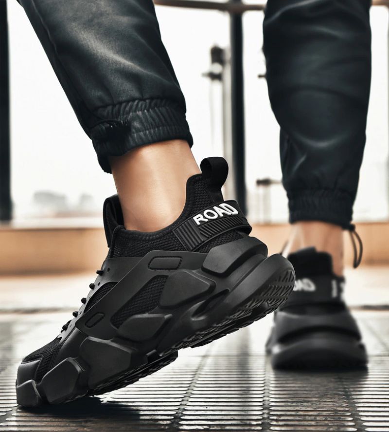 Link Heren Zomer Sneakers - Zwart