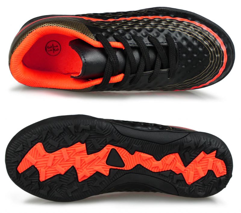 Lionel Jongens Voetbalschoenen - Zwart