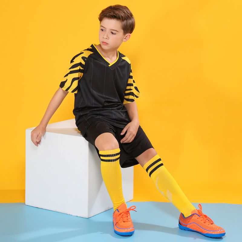 Lionel Jongens Voetbalschoenen - Zwart