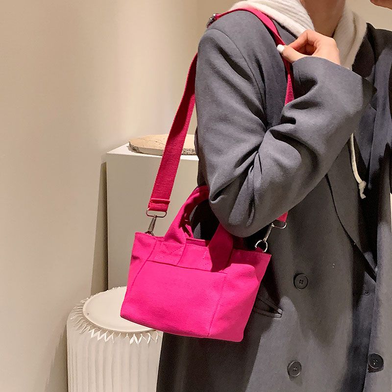 Lirio Dames Lichtgewicht Canvas Handtas - Roze