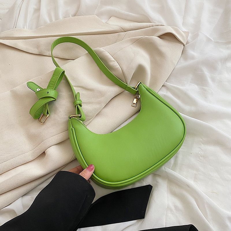 Lirio Kleine Leren Crossbody Handtas Voor Dames - Groen