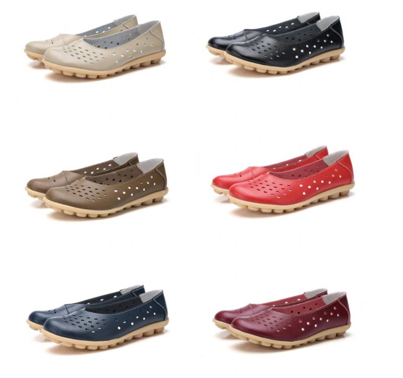 Lisa Dames Loafer Schoenen - Geel