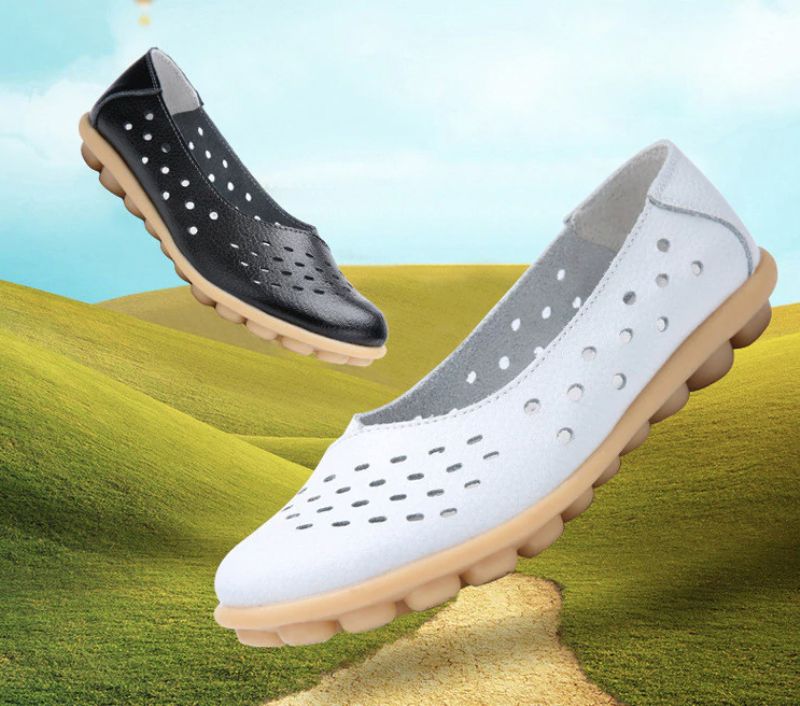 Lisa Dames Loafer Schoenen - Geel