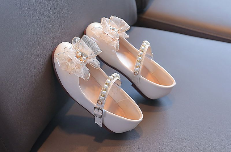 Liseth Meisjes Platte Schoenen - Zwart