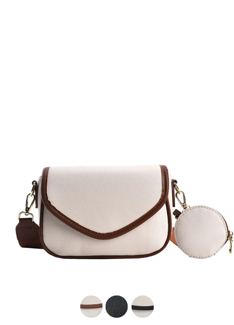 Lively Dames Designer Ronde Leren Portemonnee Handtas
