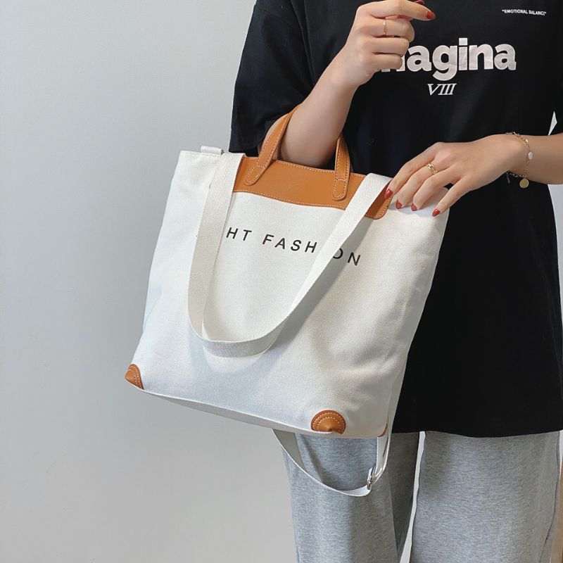 Liza Dames Grote Capaciteit Schouder Handtas - Kaki