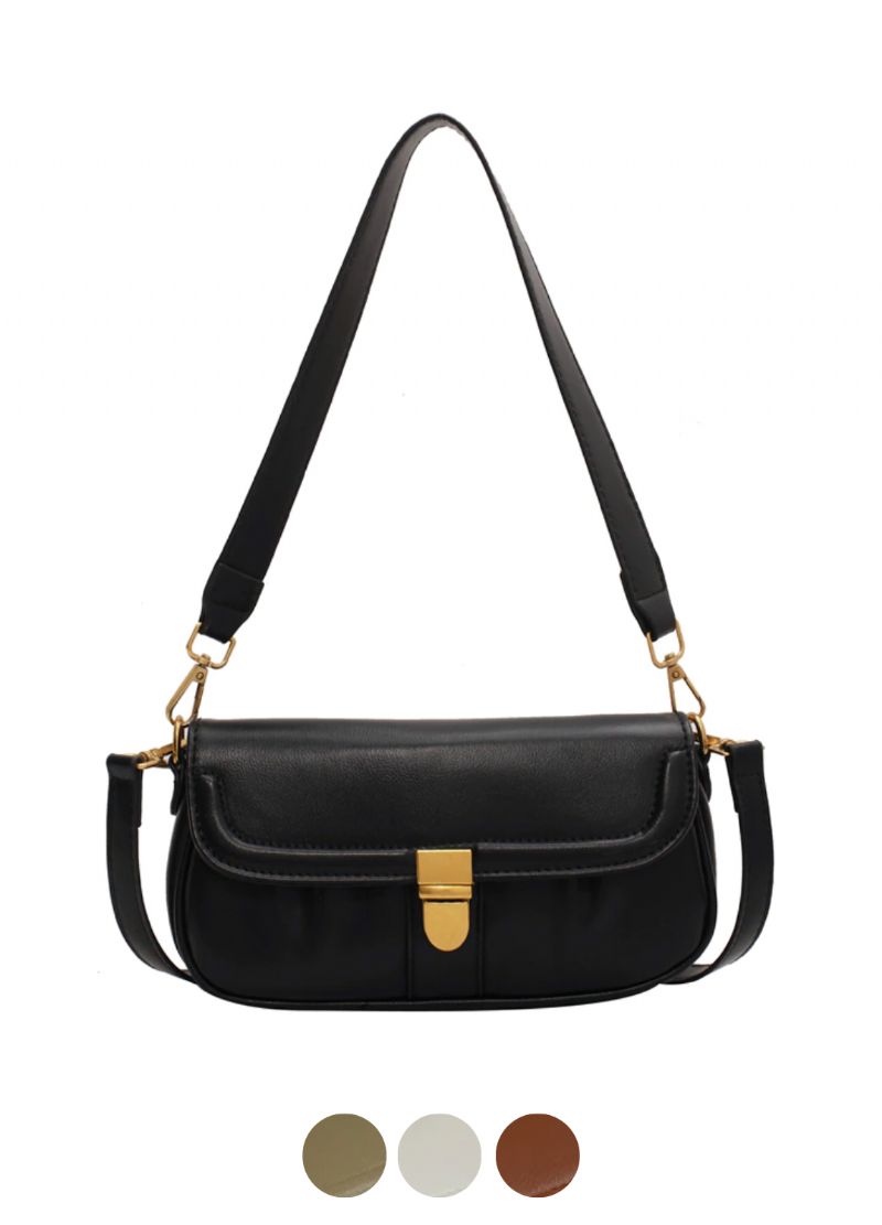 Liza Dames Luxe Leren Crossbody Handtas