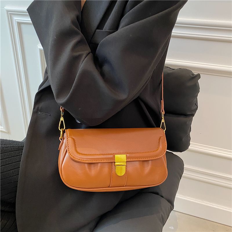 Liza Dames Luxe Leren Crossbody Handtas - Zwart
