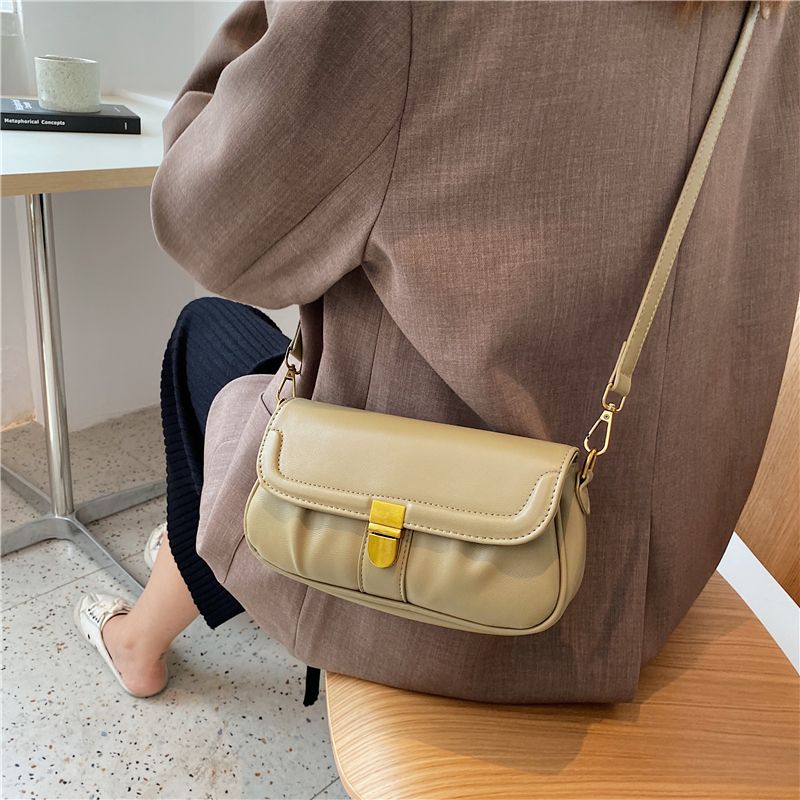 Liza Dames Luxe Leren Crossbody Handtas - Zwart