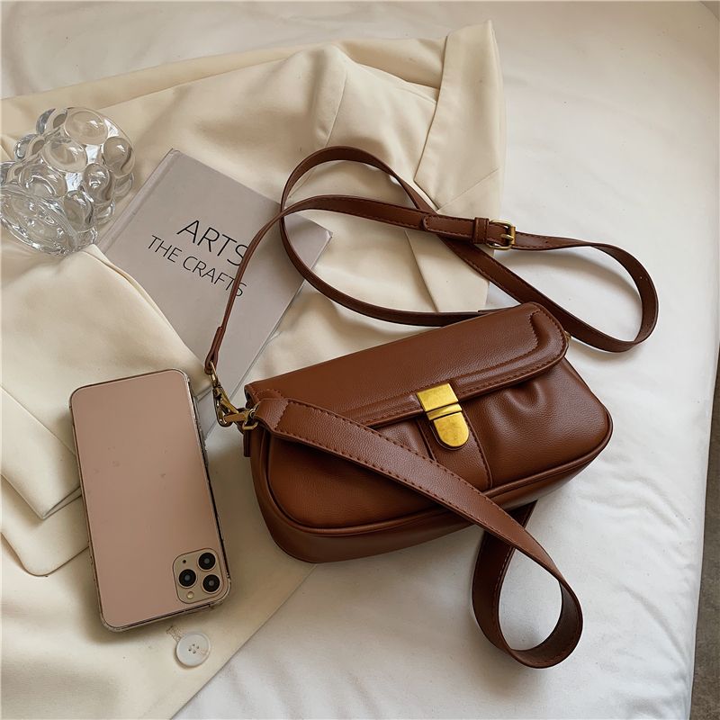 Liza Dames Luxe Leren Crossbody Handtas - Zwart