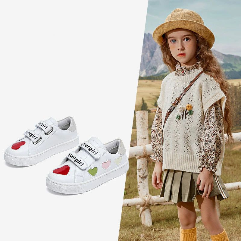 Lizzy Mode-sneaker Voor Meisjes - Wit