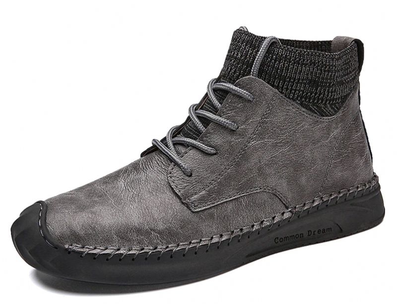 Lmir Heren Casual Laarzen - Grijs